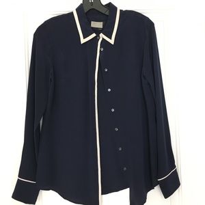 Gorgeous silk J. Crew button down